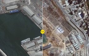 Rusia Siap Berikan Foto-foto Satelit Ledakan Pelabuhan Beirut kepada Lebanon