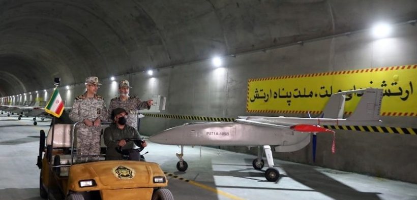 Pangkalan Bawah Tanah Drone 313 Iran, Puncak Gunung Es Kekuatan Militer Iran