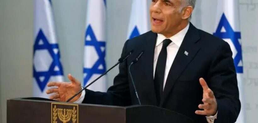 Lapid: 6 Bulan Lagi Israel Hancur dari Dalam