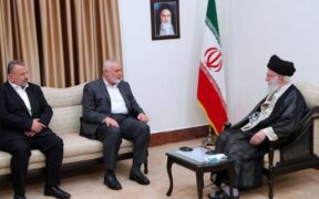 Ditemui Haniyeh, Pemimpin Tertinggi Iran Sebut Terjunnya Generasi Muda ke Kancah Perjuangan ‘Tanda Masa Depan Cerah Palestina'