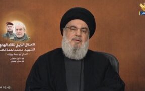 Sekjen Hizbullah: Tank-tank Israel Bakal Hancur Jika Terlihat di Perbatasan Lebanon